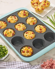 Chicago Metallic 12-Cup Silicone Muffin Pan